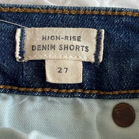 Madewell Women’s Sz 27 High Rise Cuffed Denim Shorts  Style #F7019 - Picture 6 of 8